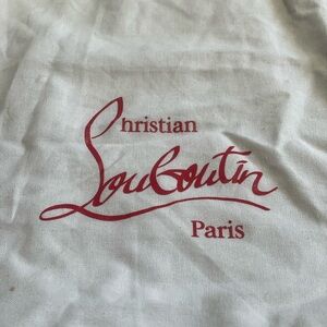 Christian Louboutin Original dust bag! 💋